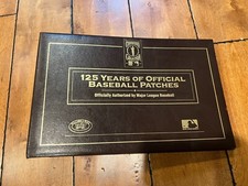 Willabee & Ward 125 Years of Official Baseball Patches 14ct With Binder
