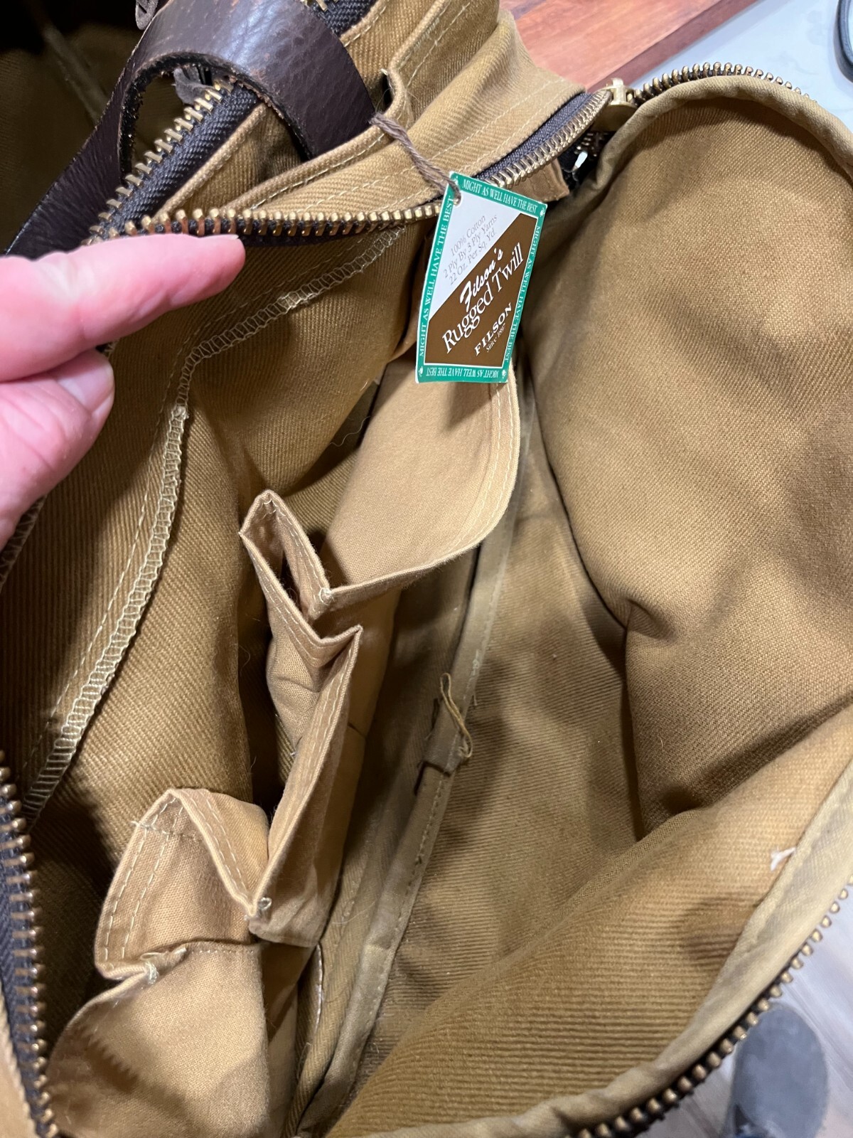 Filson Duffel Bag **low starting bid** eBay