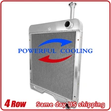4-ROW Radiator Tractor For Case IH 766 886 966 986 1066 1086 1486 1466 121725C1