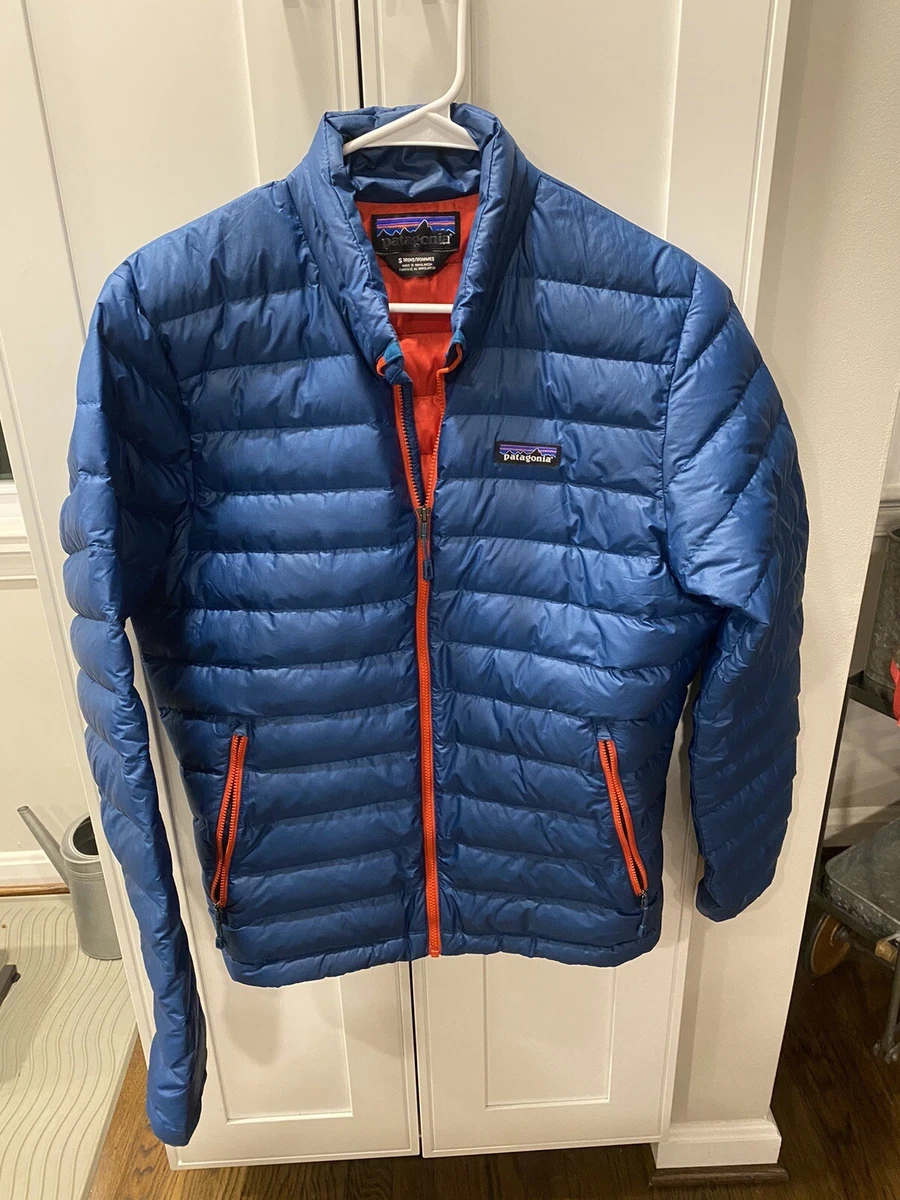Patagonia down sweater store big sur blue