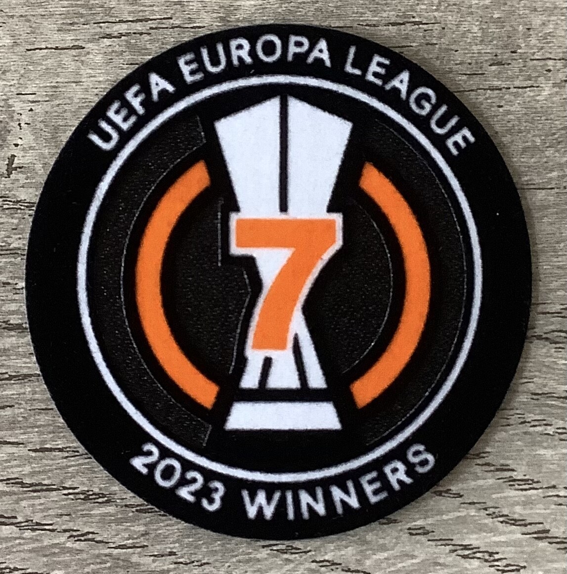 2023 UEFA EUROPA Champions League Timers Winners Patches Set
