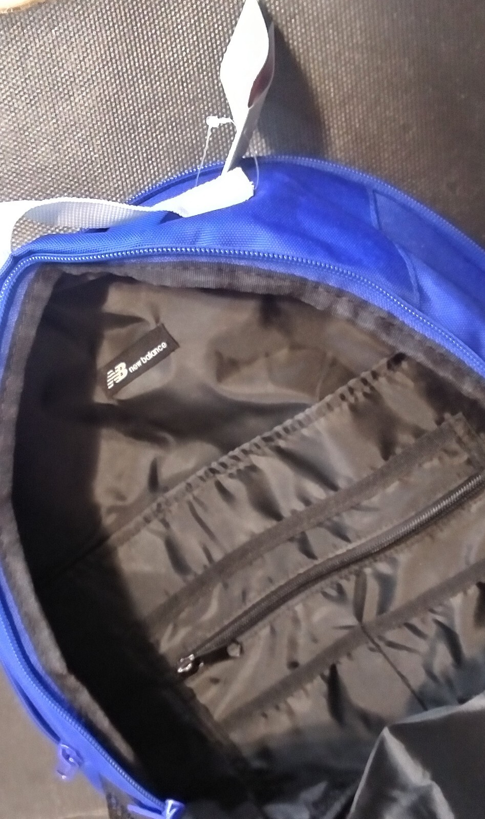 New Balance Players Backpack With Laptop Pocket, Blue - NEW