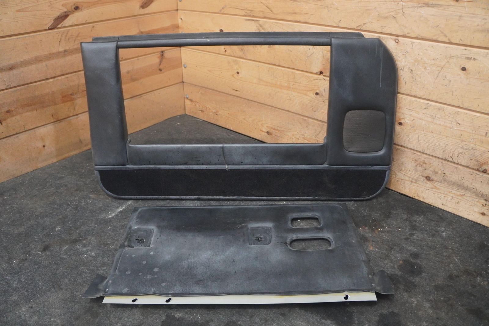 Front Left Driver Door Interior Trim Panel Black OEM Bentley Mulsanne 1988