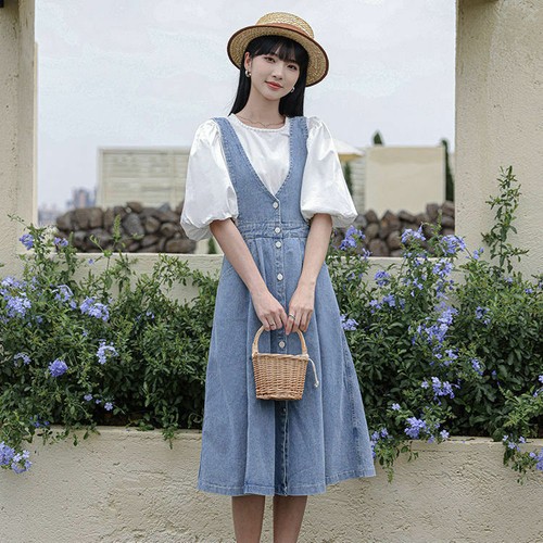 Womens Korean Fashion Buttons High 