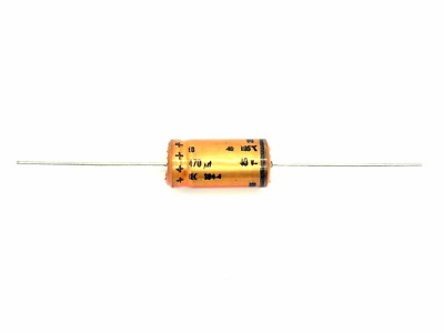 1x ROE 470µF 40V- ø12x25mm,105°C (ELKO,Elektrolyt-Kondensator)I213