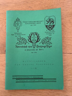 Kameradschaft ehem. Hirschberger Jäger in Osterode. Mitteilungen 1/95
