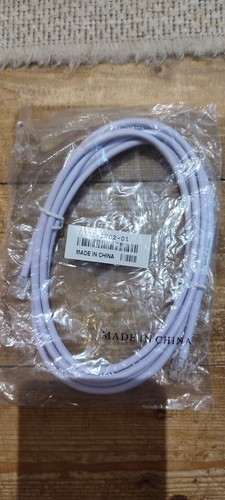 Cisco 72-1702-01 RJ11 ADSL Cable Lavender Geniune New WIC - 第 1/1 張圖片