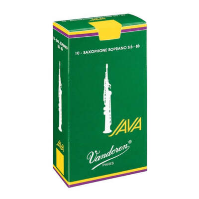 Vandoren Java Soprano Sax Reeds - 10 Per Box