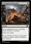 CORRUPTED CONVICTION x4 mtg NM-M Outlaws of Thunder Junction 4 Common