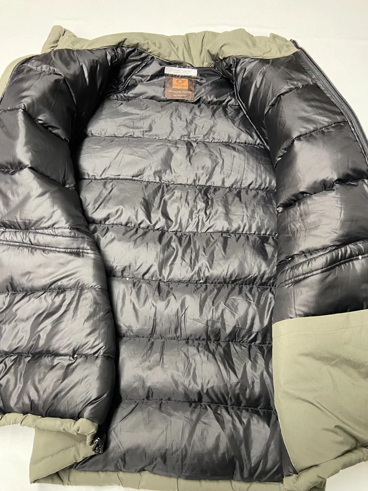 Chaqueta acolchada de plumas verde para hombre JOURNAL STANDARD talla M Foto 3 de 4