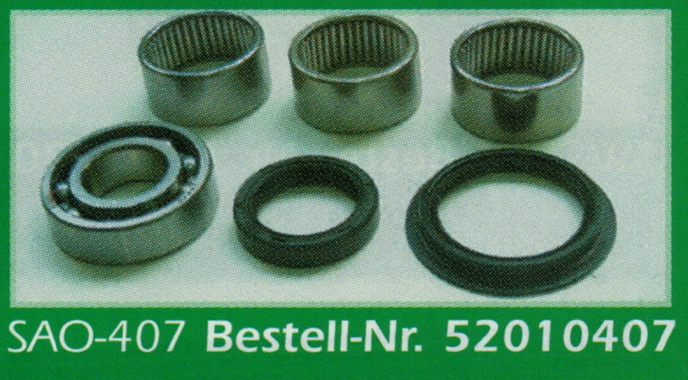Kit roulements bras oscillant SAO-407 Kawasaki ZX 9 R 52010407 piece suspension