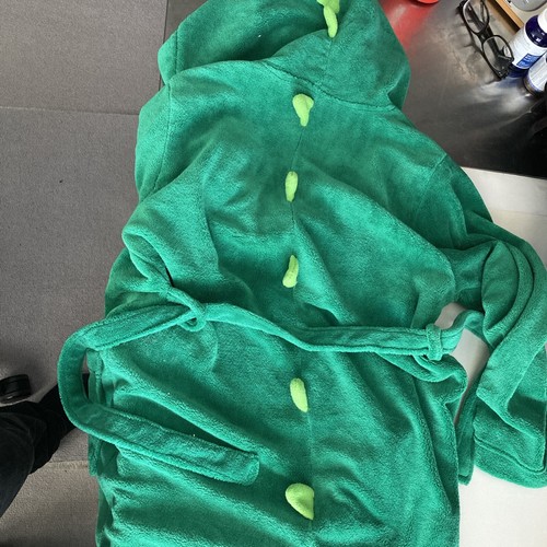 John Lewis Dinosaur Bathrobe Boys - Picture 3 of 5