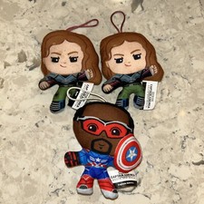 2024 McDonald's Happy Meal Marvel Studios Captain America Lot of 3 Loose Toys