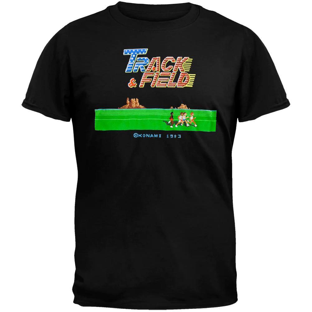 NES 8-Bit Shirt Track & Field - Konami Video Game Tee 2XL | eBay