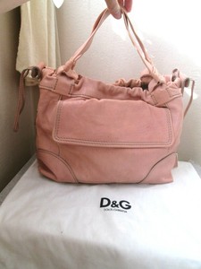 dolce gabbana pink purse