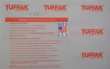  SNOW-WAY Blade Replacement Skin Lexan  Polycarbonate Clear 1/8" x 80" x 22.75"