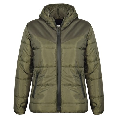 Kids Boys Girls Padded Puffer Jacket Bubble Hooded Zipped Warm Coats 3-13 Years
