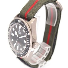 AUTH TUDOR WATCH PELAGOS FXD 25717N CHRONOMETER AUTOMATIC TITANIUM CASE:42MM F/S 3