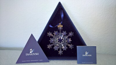 2004年限定 SWAROVSKI スワロフスキー　アナ SWAROVSKI CHRISTMAS ORNAMENT 2004 MIB #631562 | eBay