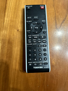 Toshiba SE-R0167 DVD Player Remote Control