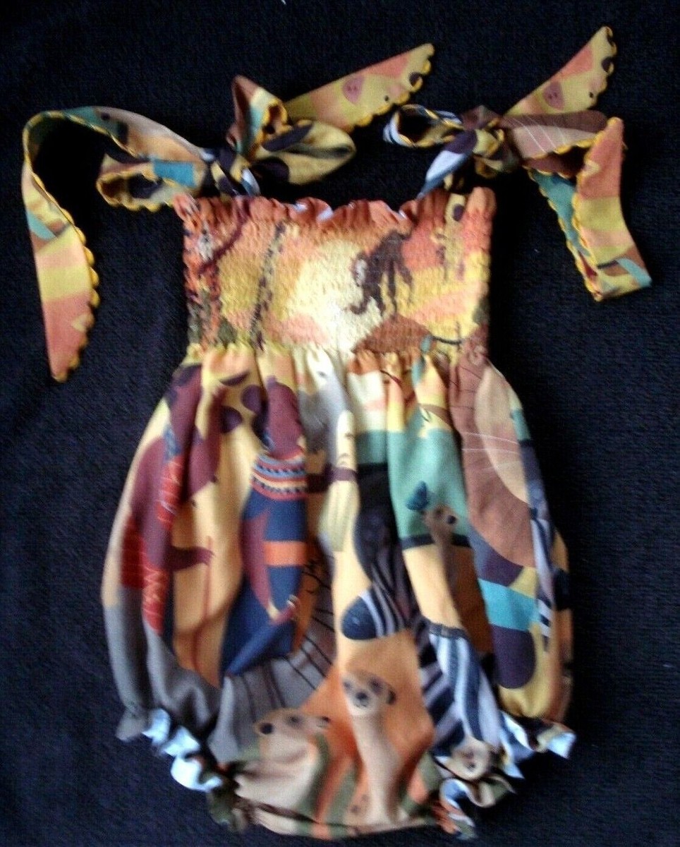 JUICY jolie 2個セット Jolie Mini Couture Toddler Girl One Piece Smocked Jungle Print