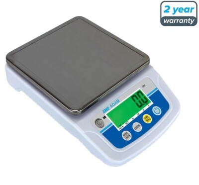 Adam CBX6000 kompakte USB wiederaufladbare Waage mit 2 Jahren Garantie - 6000g x 1g