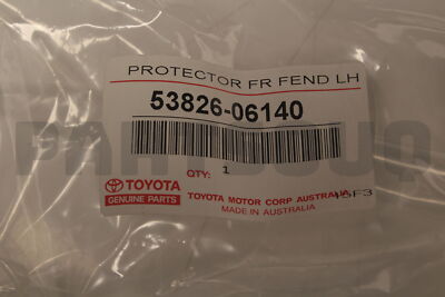 hページ FENDER SUB-ASSY, FRONT RH 5380160B40 | Toyota Parts | PartSouq