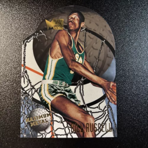 2013-14 Fleer Retro 95-96 Metal Universe Bill Russell Maximum Metal