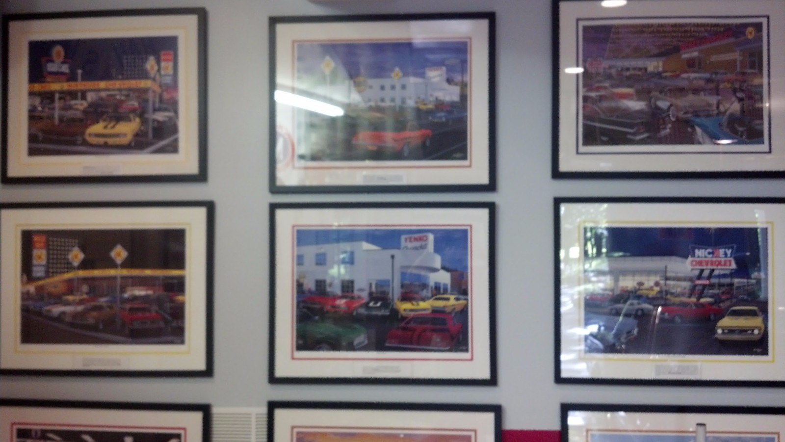 David Snyder Car Art 575 West Pike AP 52 of 95 Large Collection