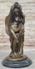 Statua scultura in bronzo firmata opera d'arte originale contemporanea, fatta a mano senza prezzo di riserva
