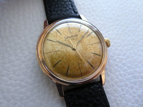 Wow! Elegant Very rare Vintage GUB GLASHUTTE 70.1 Men's dress watch from 1960's!