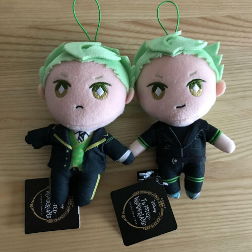 Twisted Wonderland Diasomnia Sebek Zigvolt Mini Plush mascot set