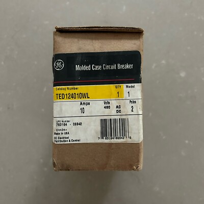 General Electric TED124010WL Molded Case Circuit Breaker