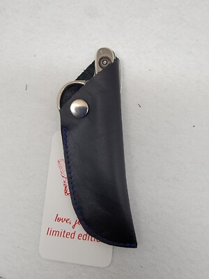 NEW Leather Scissor/Thread Snips NOT PU Safety Sheath Protection Storage Cover