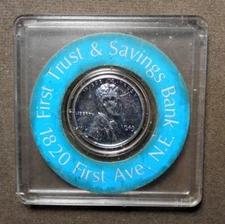 First Trust & Savings Bank, 1820 First Ave. N.E. Encased 1943P reprocessed steel