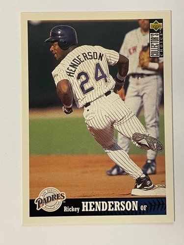 RICKEY HENDERSON Baseball Cards ***You Pick*** HOF Revised 5/16 - Picture 154 of 185