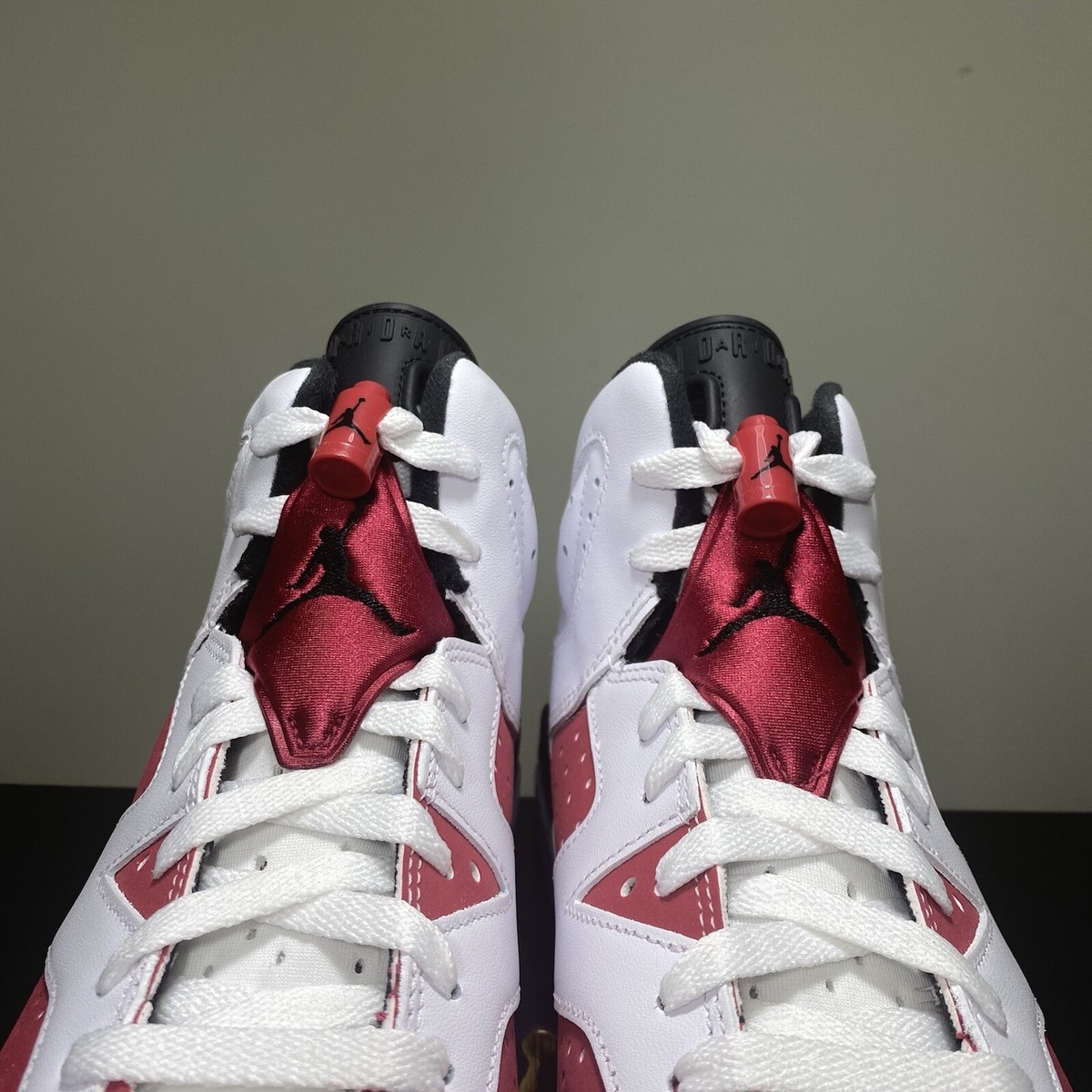 Nike Air Jordan 6 Retro Carmine 2021 GS Size 5.5Y Women's 7 384665-106 Authentic | eBay