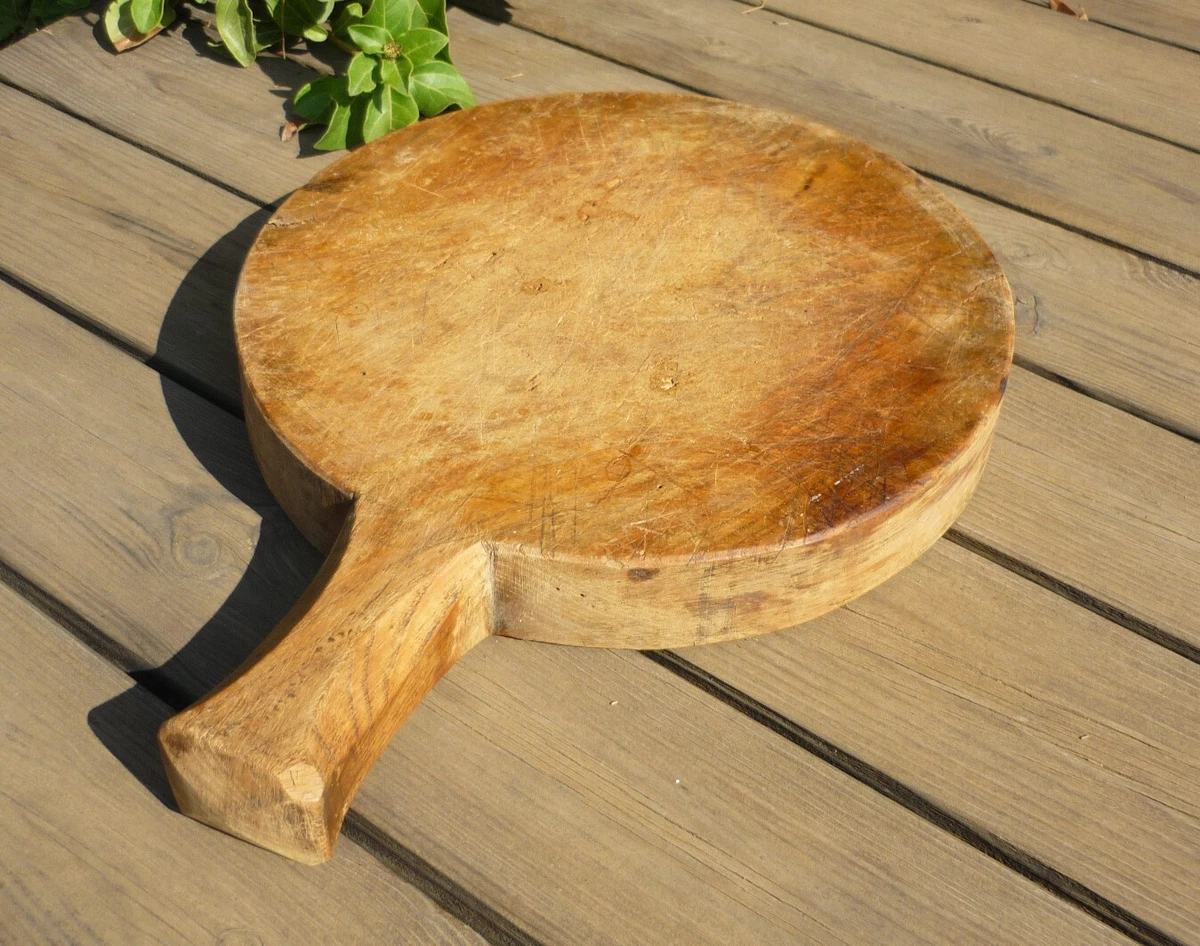 ANCIENNE PLANCHE À Découper Bois Massif EUR 35,00