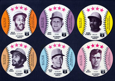 1976 Discs  LOT OF 6  Includes Stargell Reuss Stennett Parker Zisk Medich    ENV