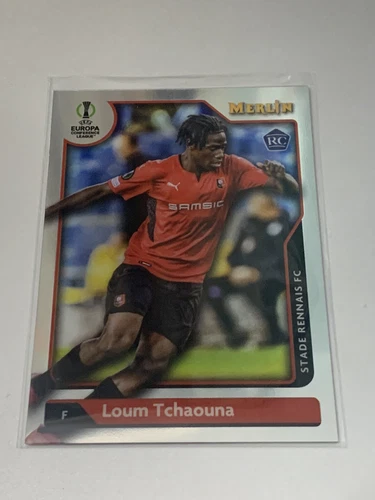 2022 Topps Chrome Merlin Loum Tchaouna Rookie Card #136 RC