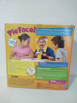 🤣🤣🤣Hasbro Gaming Pie Face Game Family Fun Kids Ages 5+ | eBay