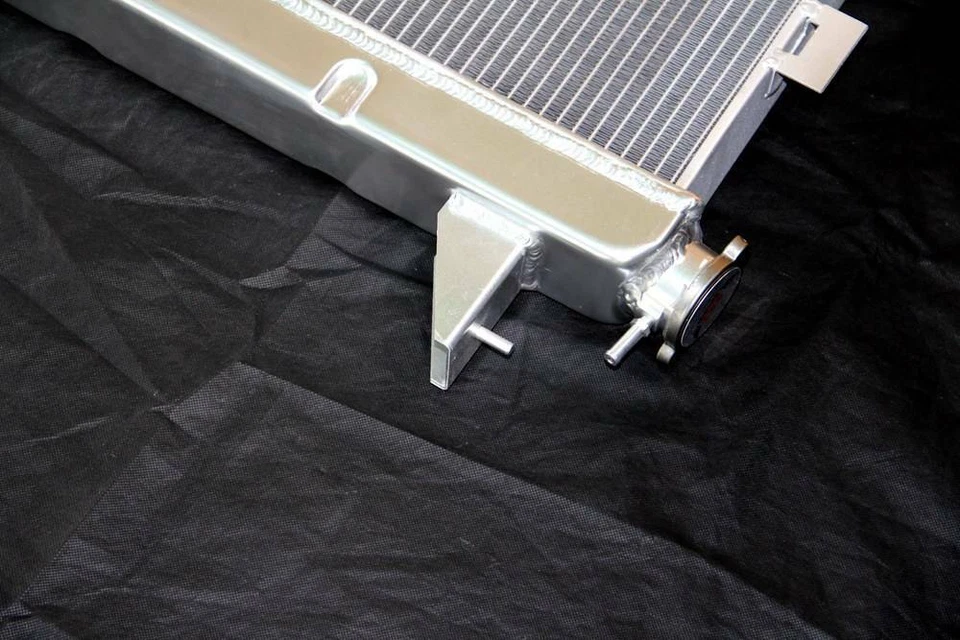 Radiador de aluminio KKS 3 filas apto para Dodge D250/350 1991 1992 1993 5,9 L diésel CC1198 Foto 2 de 4