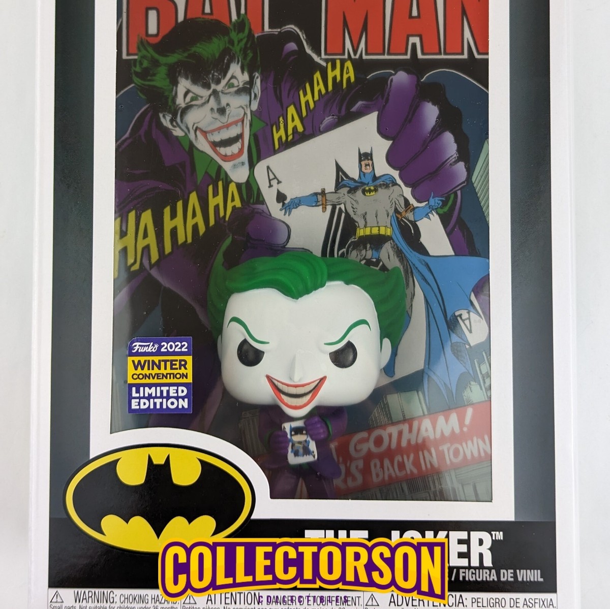 Funko Pop Comic Covers The Joker #07 Winter Convention 2022