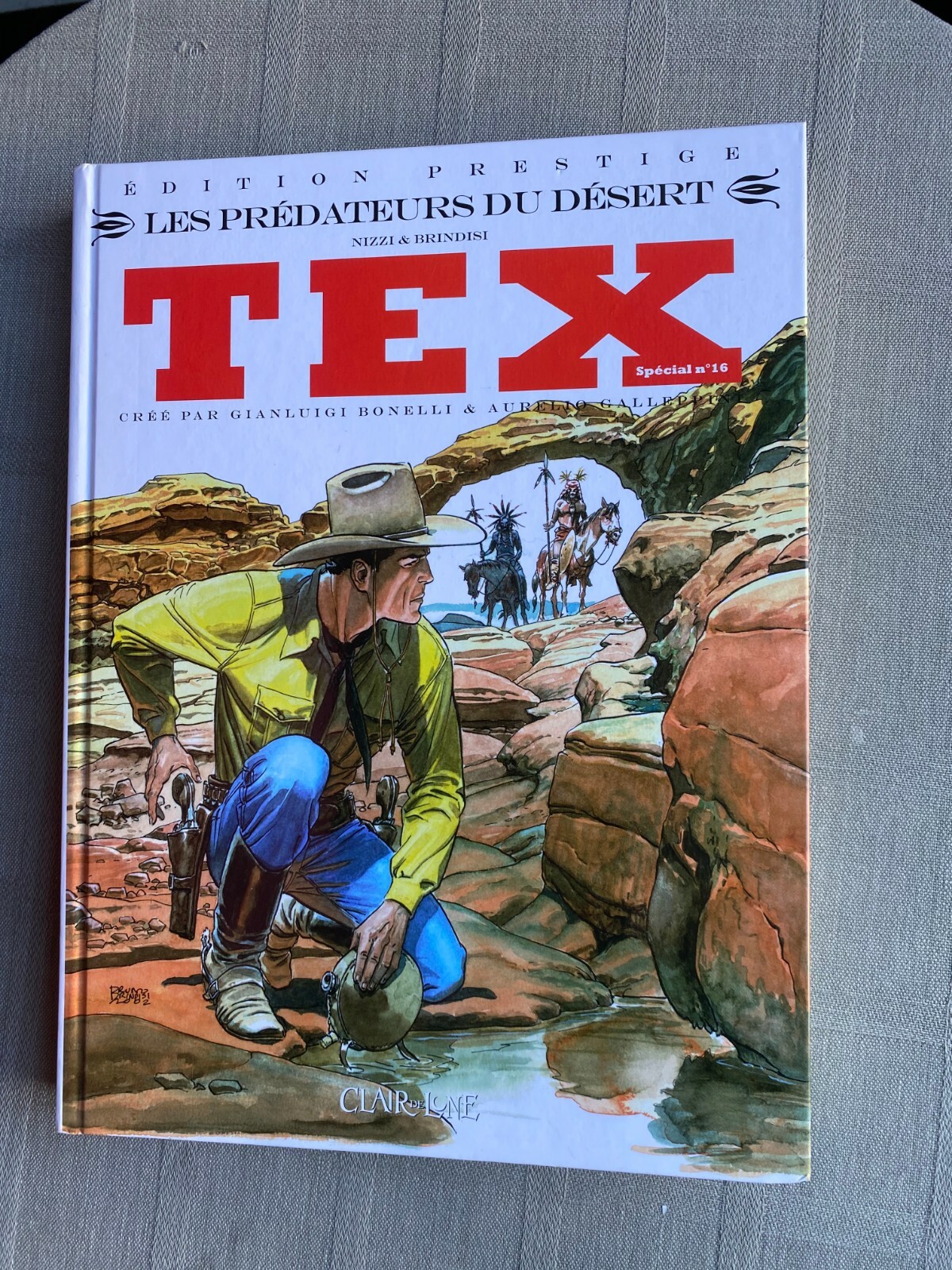 NIZZI BRINDISI TEX Special Moonlight N°16 The Desert Predators EO TBE