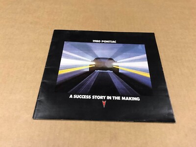 Vintage 1980 Pontiac Car Dealership Brochure Salesmen Dealership Catalog