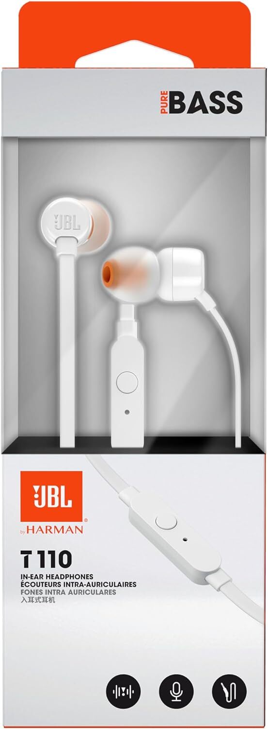 Thumbnail - Jbl Tune 110 In-ear Kopfhörer Mit Mikrofon – Pure Bass Sound,