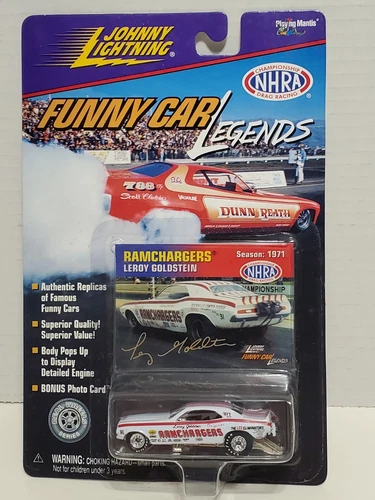 RAMCHARGERS LEROY GOLDSTEIN FUNNY CAR LEGENDS SEASON 1971 JOHNNY LIGHTNING 1999