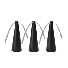 3Pc ABS+PVC Fly Repellent Fan Keep Bugs Away From Your Food Enjoy Outdoor Meal
