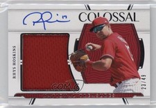 2022 Panini National Treasures 23/49 Rhys Hoskins #CMS-RH Auto 11ur