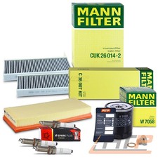 MANN INSPEKTIONSPAKET FÜR DS-4 OPEL ASTRA L PEUGEOT 308 408 1.2 110 / 131 PS 13-